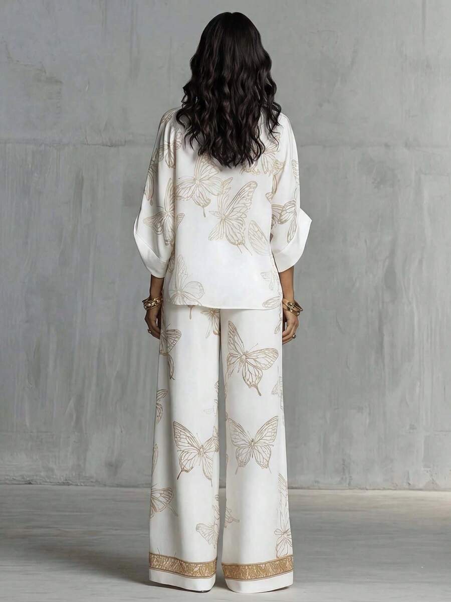 Kimono co-ord set dames - afbeelding 2