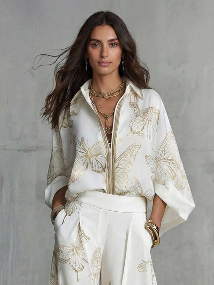 Kimono co-ord set dames - afbeelding 3