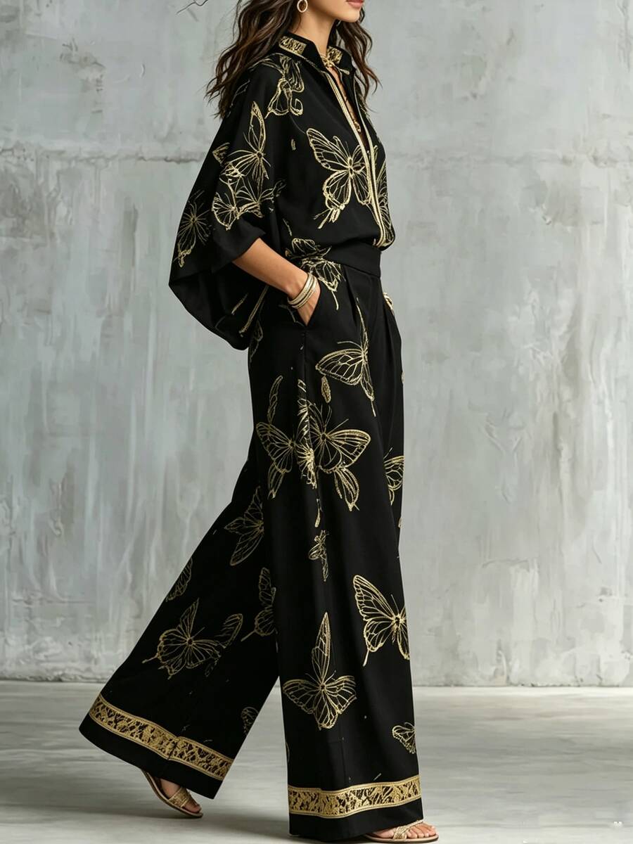 Kimono co-ord set dames - afbeelding 5