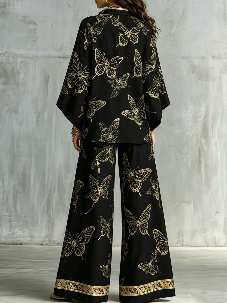 Kimono co-ord set dames - afbeelding 6