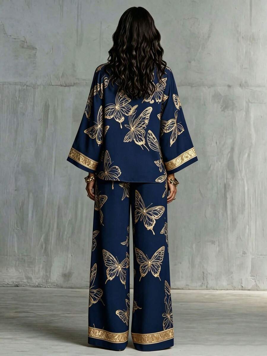 Kimono co-ord set dames - afbeelding 8