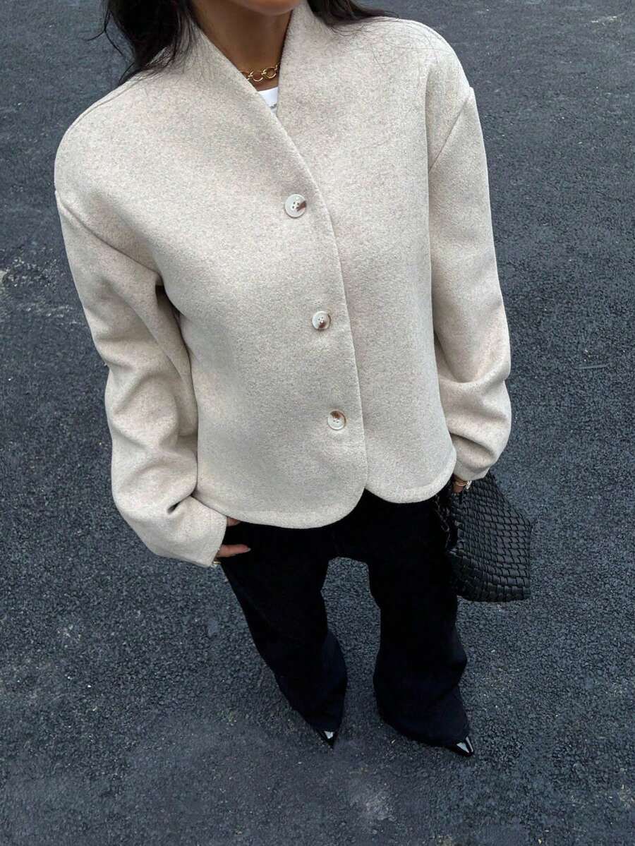 Cropped tussenjas dames - afbeelding 4