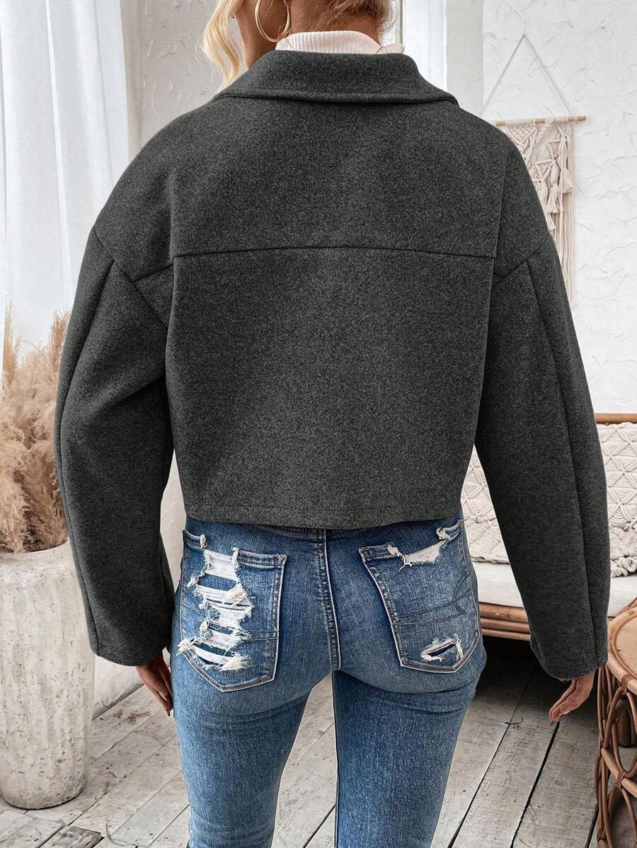 Cropped jas dames - afbeelding 14