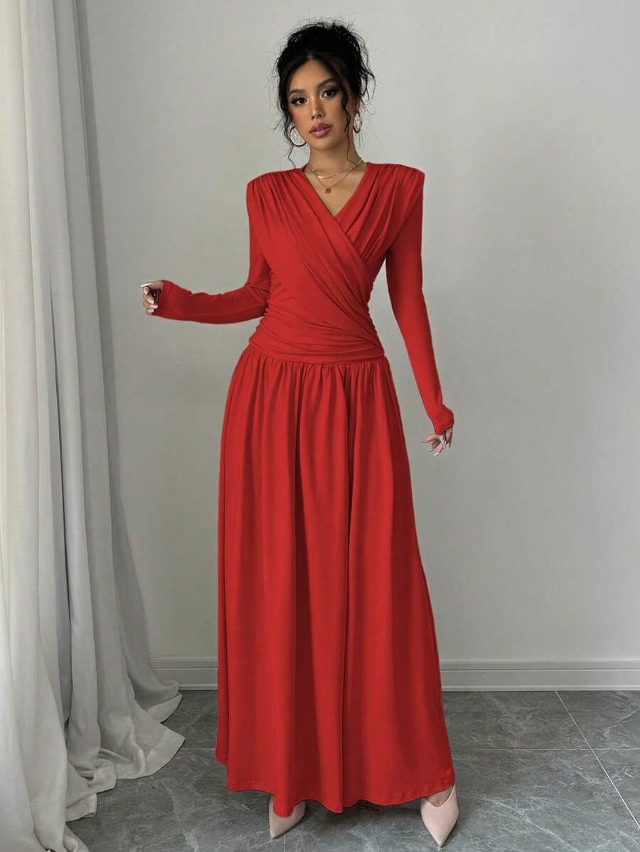 Maxi wikkeljurk dames - afbeelding 12