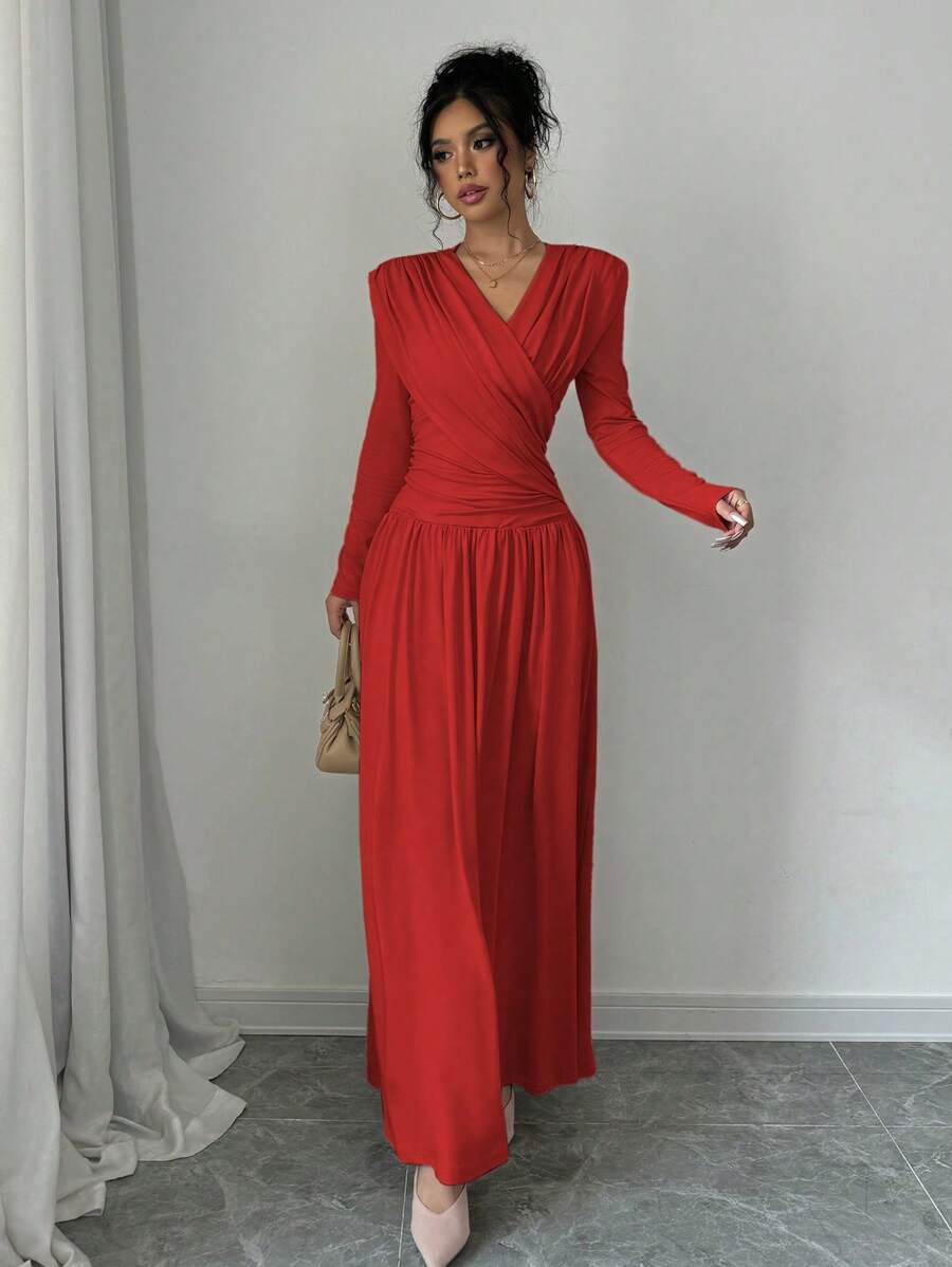 Maxi wikkeljurk dames - afbeelding 9