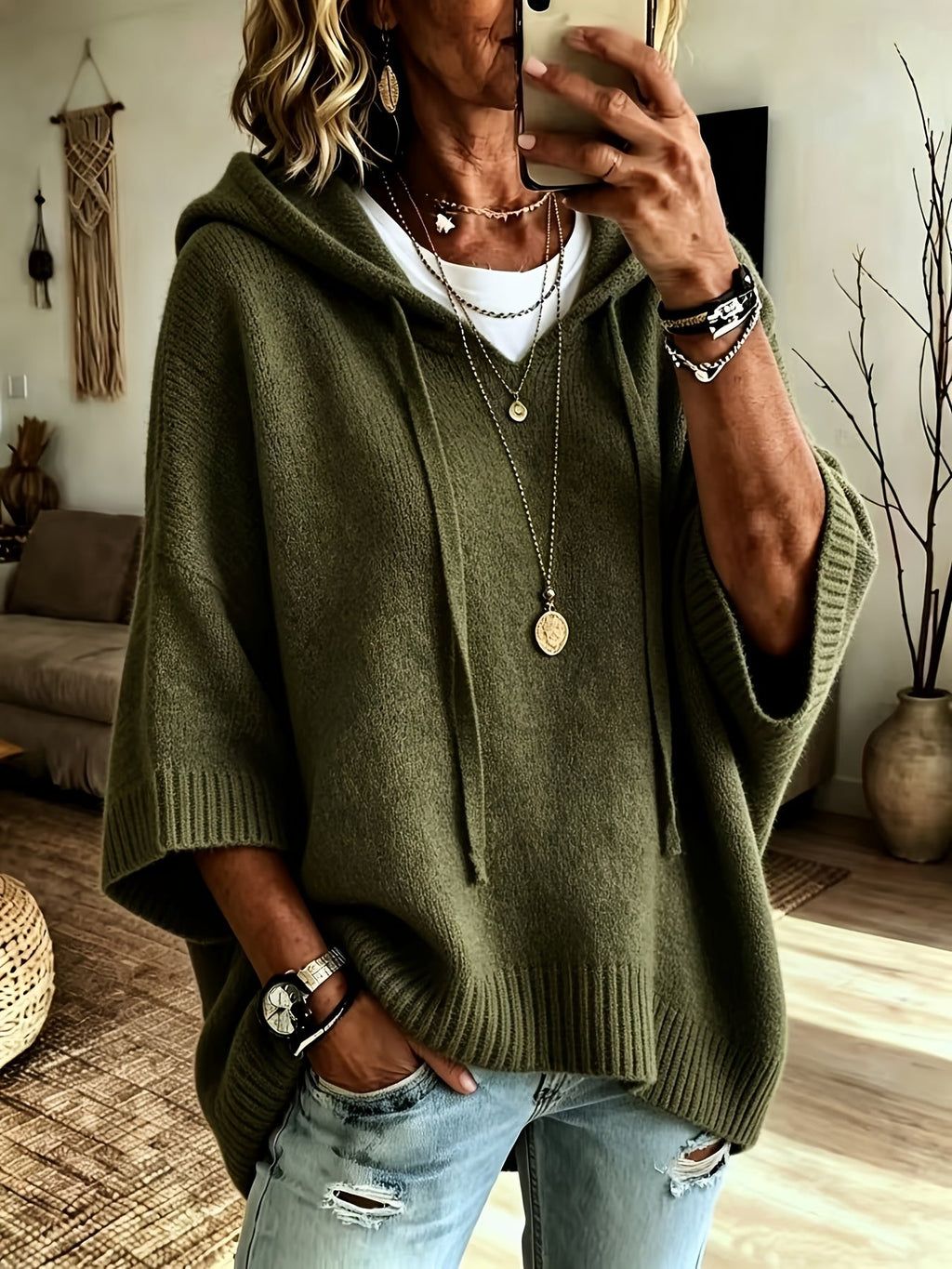 Oversized hoodie dames - afbeelding 10