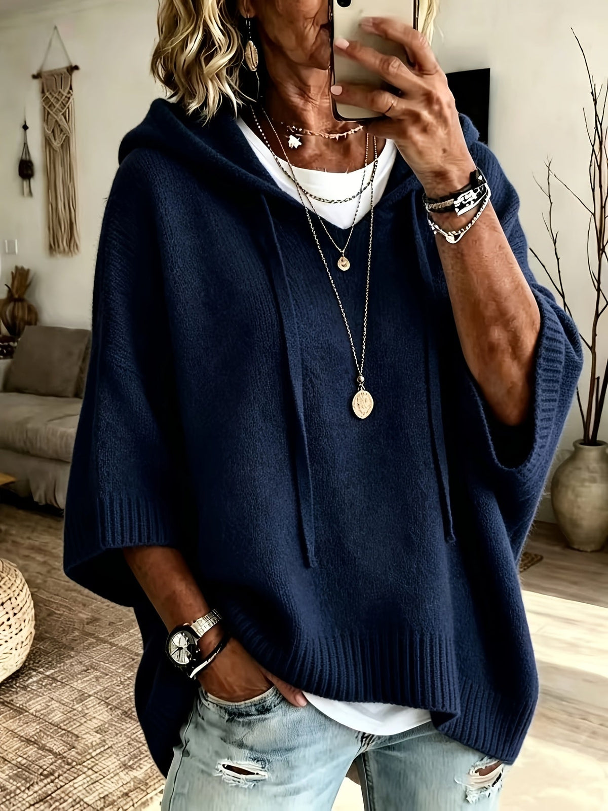 Oversized hoodie dames - afbeelding 7