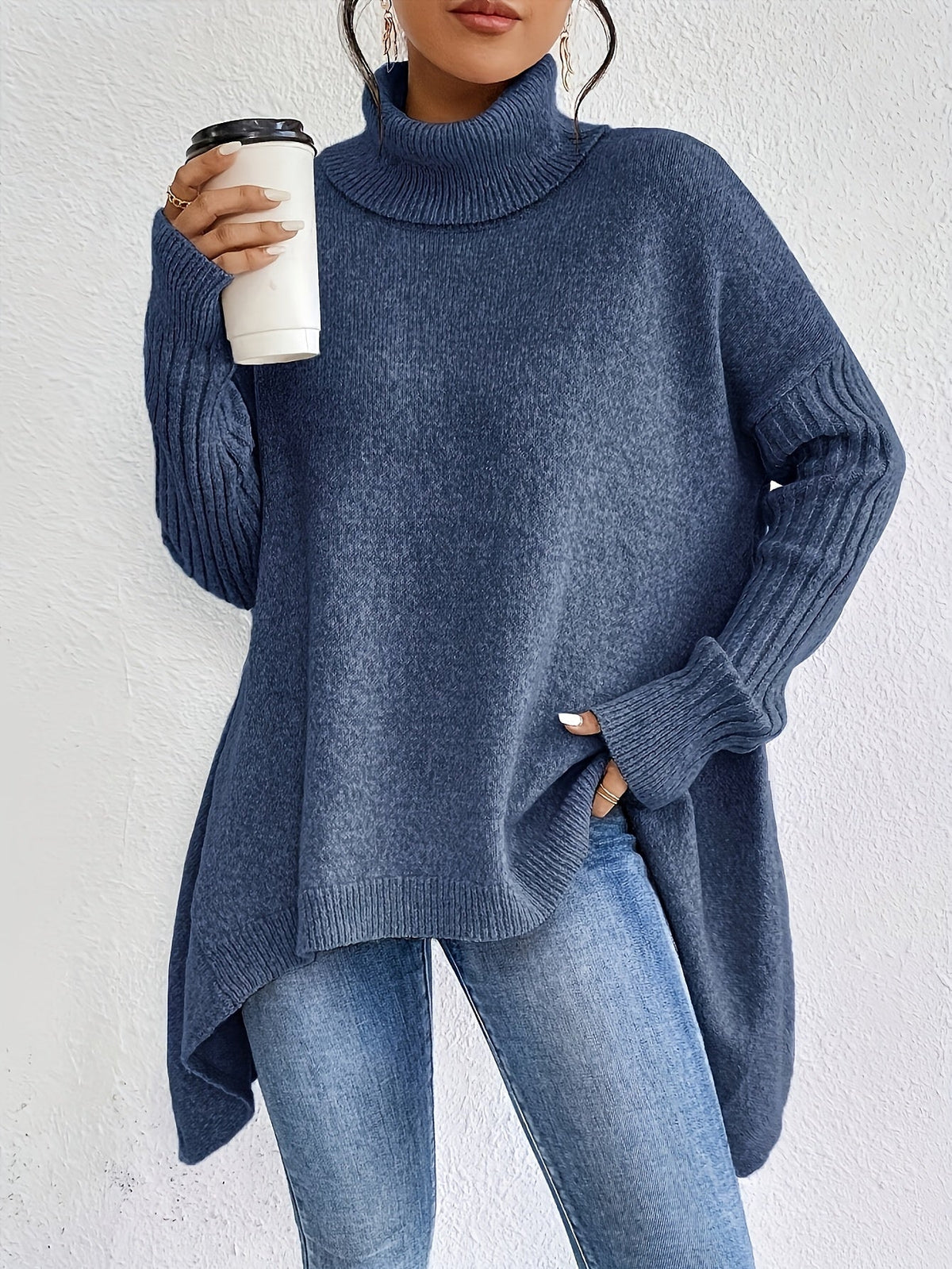 Oversized trui dames - afbeelding 1