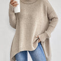 Oversized trui dames, Beige - afbeelding 11