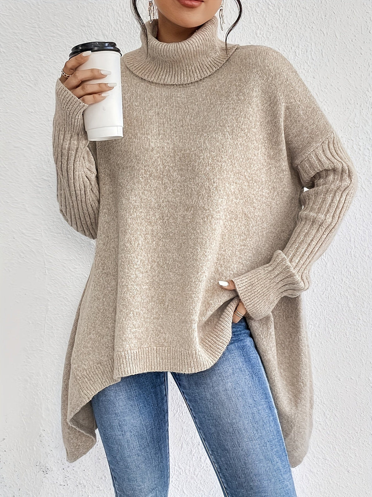Oversized trui dames - afbeelding 3