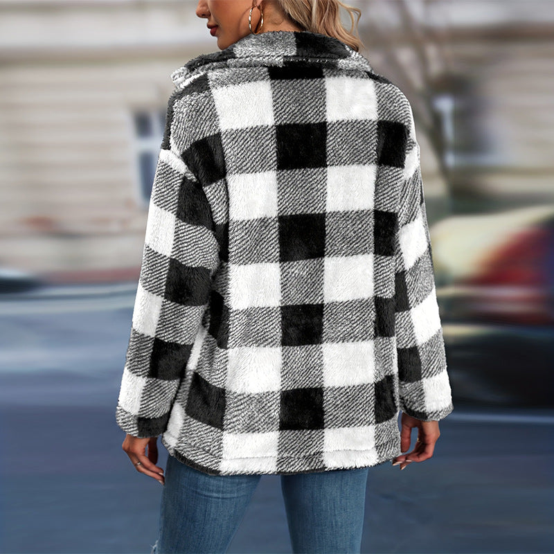 Teddy shacket dames - afbeelding 2