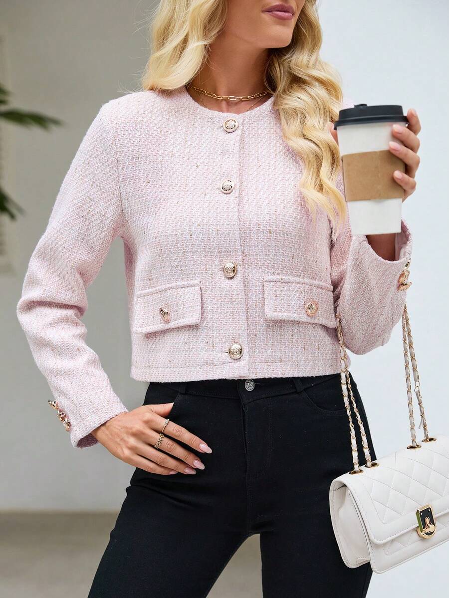 Tweed tussenjas dames - afbeelding 11