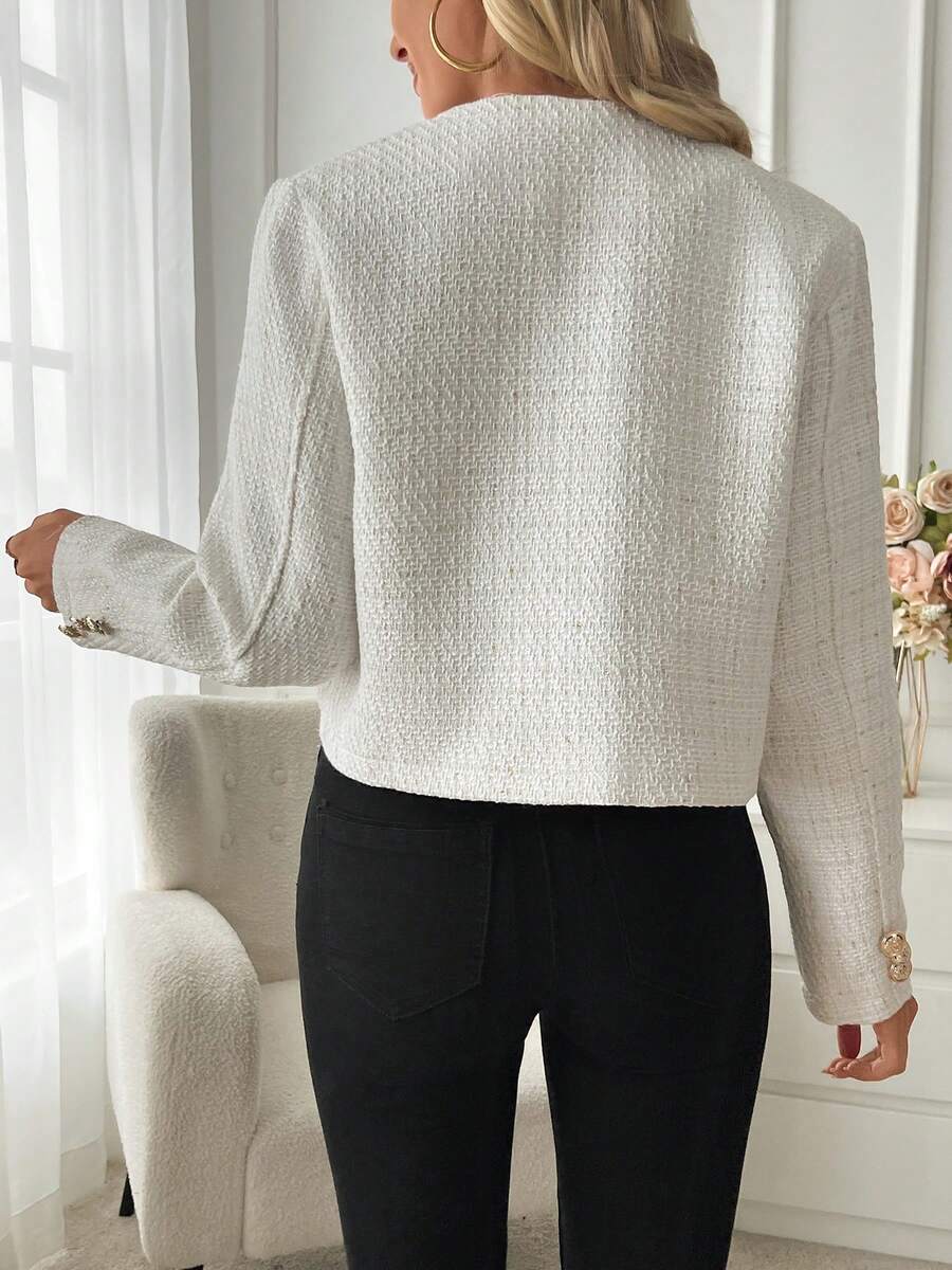 Tweed tussenjas dames - afbeelding 3