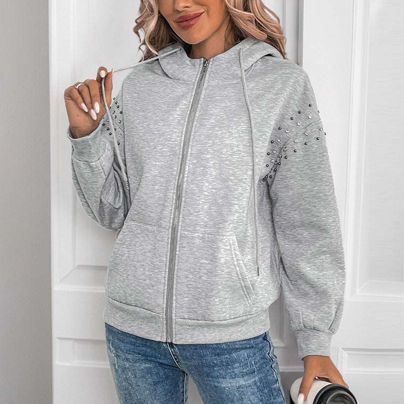 Zip hoodie dames - afbeelding 3