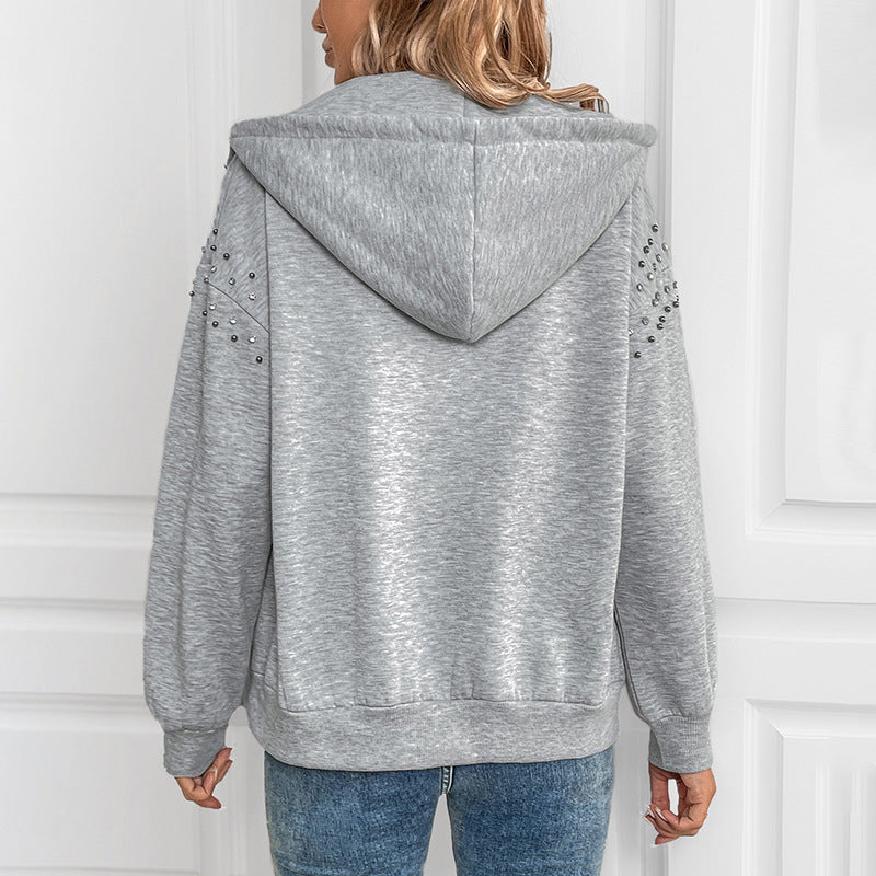 Zip hoodie dames - afbeelding 4